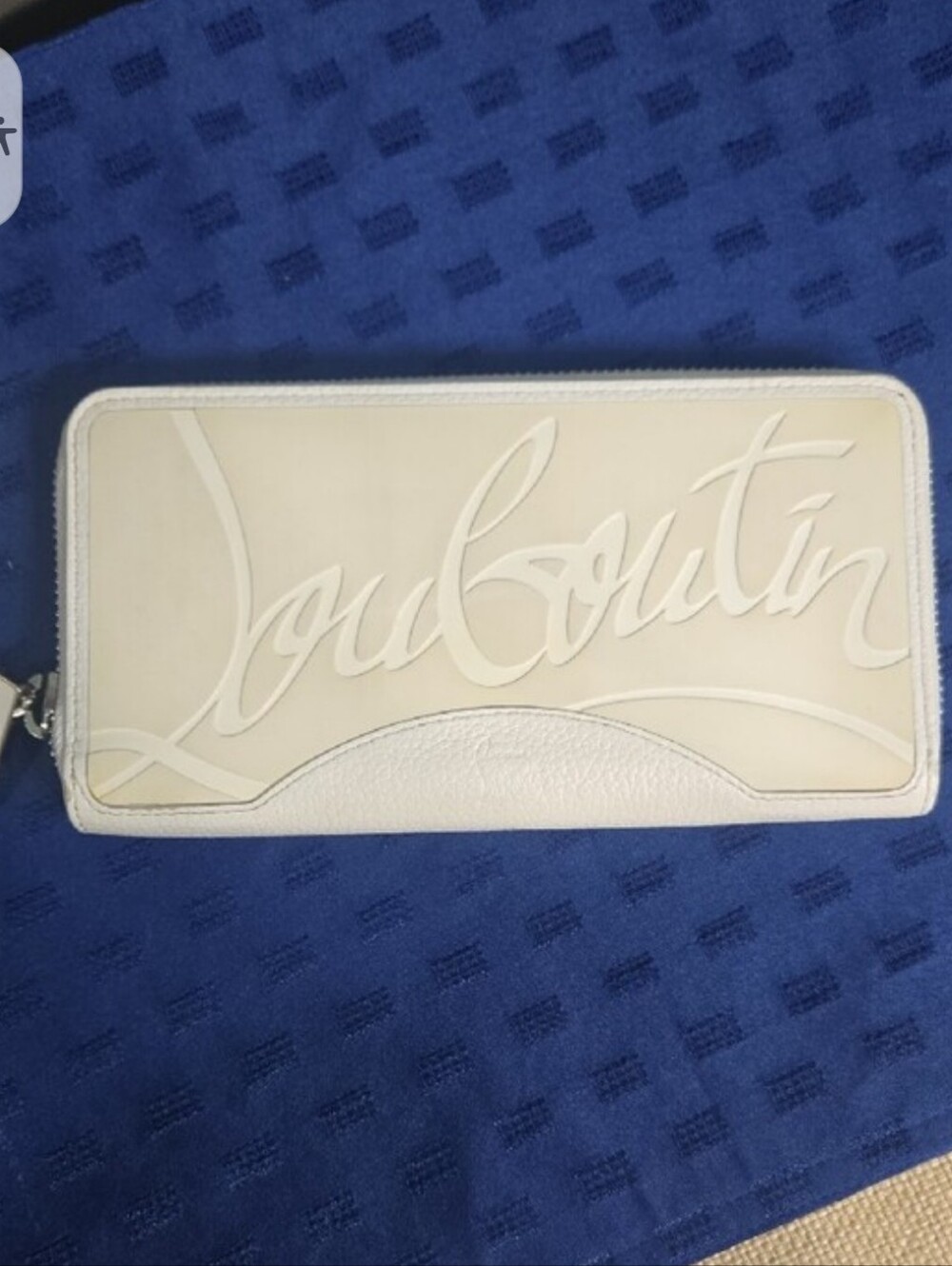 Christian Louboutin Panettone Continental Signature Zip Wallet